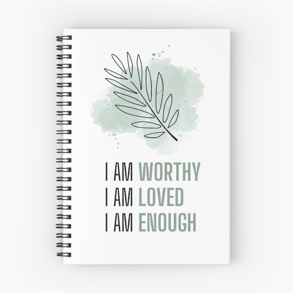 Item preview, Motivational Quotes - I am Enough designed and sold by JWGifts4U.