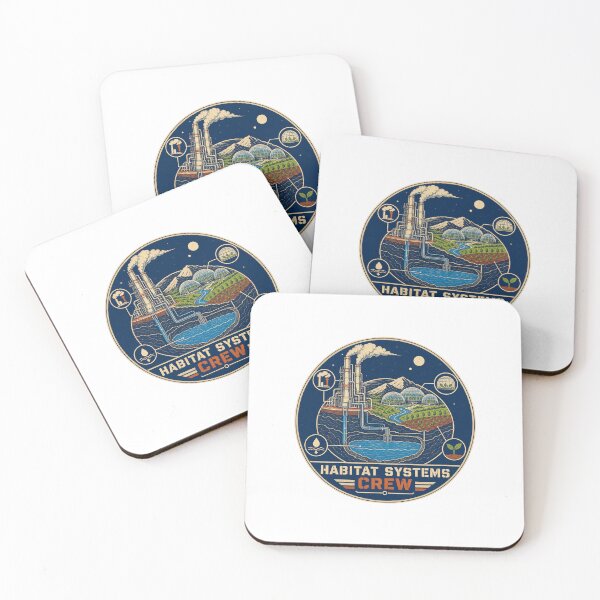 Item preview, Planet Engineering Retro Sci-Fi World Building Design designed and sold by AMICO77.