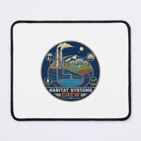 Item preview, Planet Engineering Retro Sci-Fi World Building Design designed and sold by AMICO77.