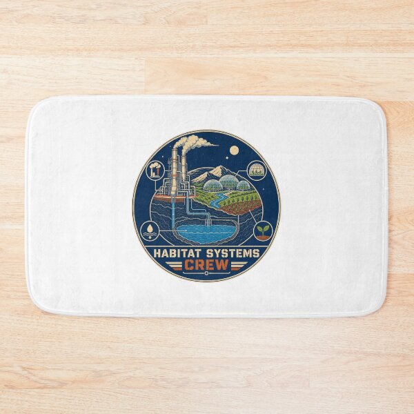 Item preview, Planet Engineering Retro Sci-Fi World Building Design designed and sold by AMICO77.