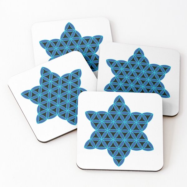 Item preview, Sacred Star of Life, 2D Blue,Dark designed and sold by Laszlo Toth.