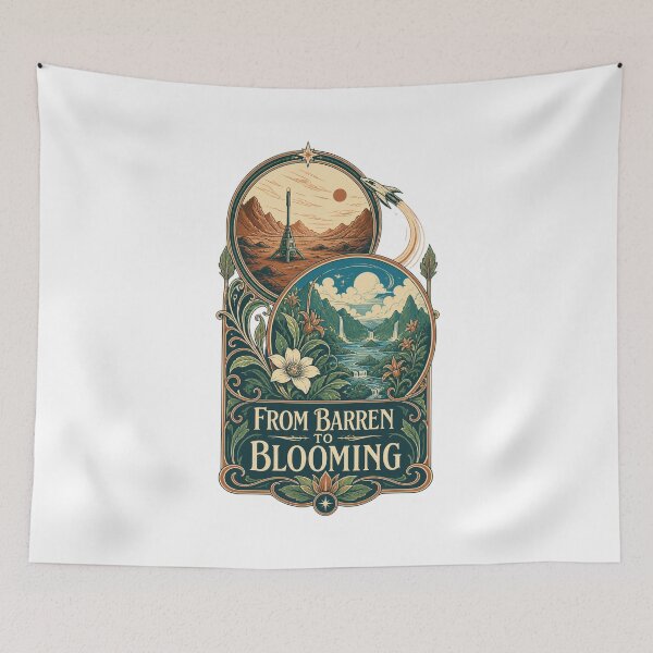 Item preview, Planet Engineering Retro Sci-Fi World Building Design designed and sold by AMICO77.