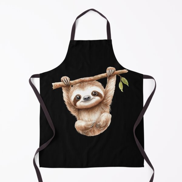 Item preview, Adorable Sloth Hanging on Branch designed and sold by perijun.