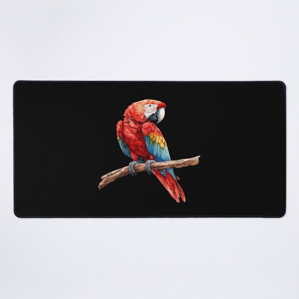 Item preview, Colorful Macaw on Branch designed and sold by perijun.
