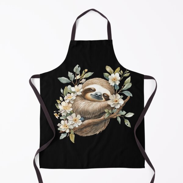 Item preview, Sleeping Sloth Among Blossoms designed and sold by perijun.