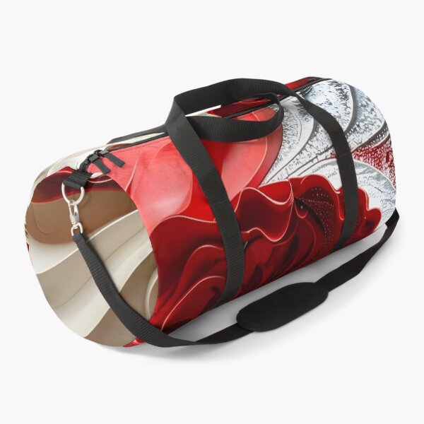 Item preview, Intricate Spiral of Red and White Layers designed and sold by Vicky Brago-Mitchell®.