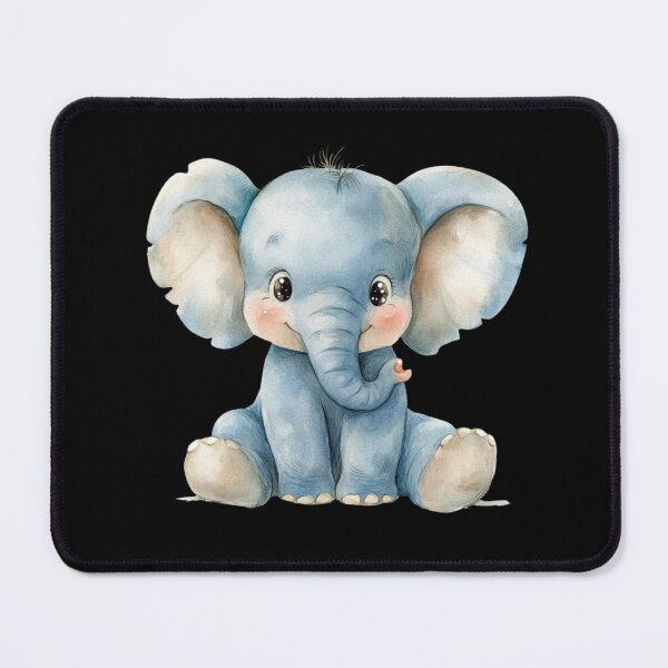 Item preview, Adorable Cartoon Elephant designed and sold by perijun.