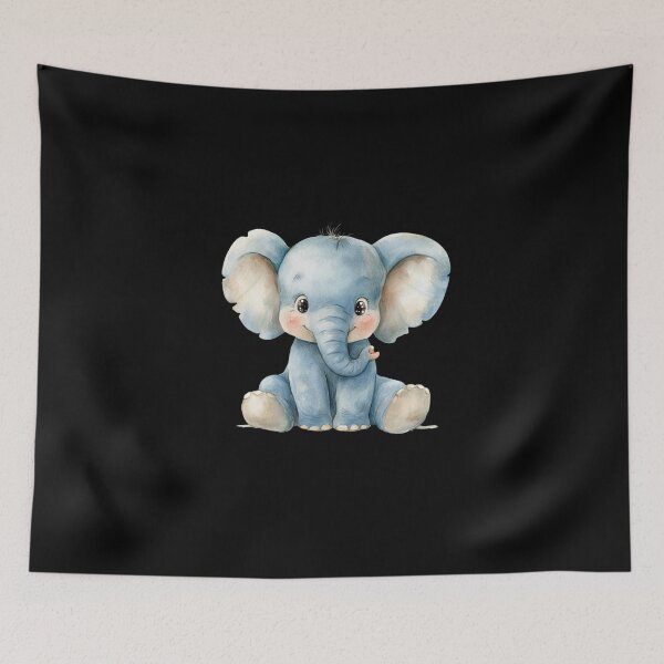 Item preview, Adorable Cartoon Elephant designed and sold by perijun.