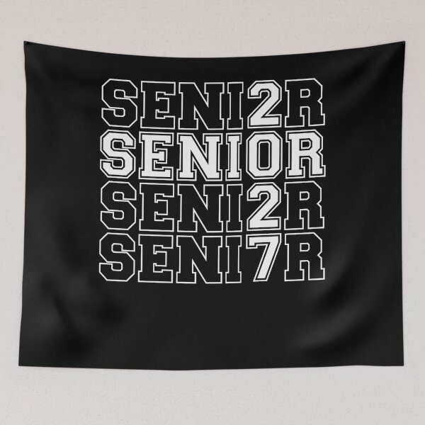 Item preview, Graduate Senior 2027 Class of 2027 Varsity School Spirit White Text designed and sold by MathWare MathClips.