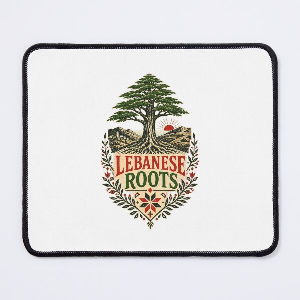 Item preview, Lebanese Girl Heritage Cedar Beirut Retro Design designed and sold by AMICO77.