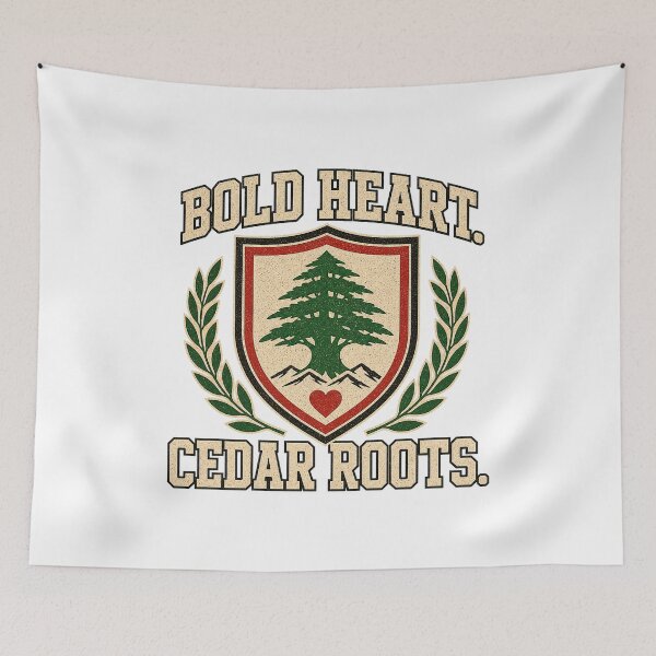 Item preview, Lebanese Girl Heritage Cedar Beirut Retro Design designed and sold by AMICO77.