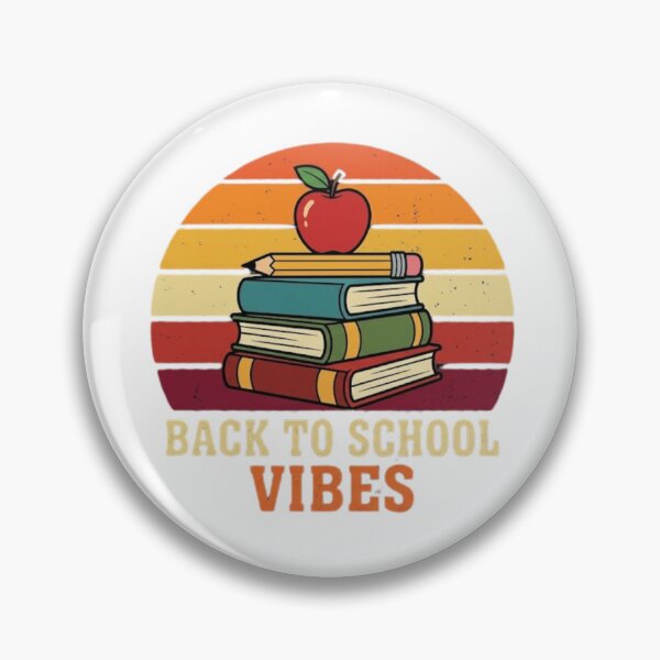 Item preview, Back to School Vibes Book Stack Sticker designed and sold by lailakhalaf.