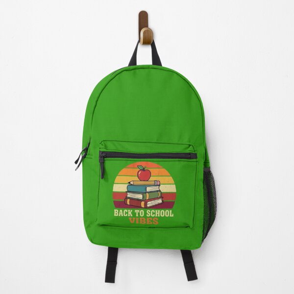 Item preview, Back to School Vibes Book Stack Sticker designed and sold by lailakhalaf.
