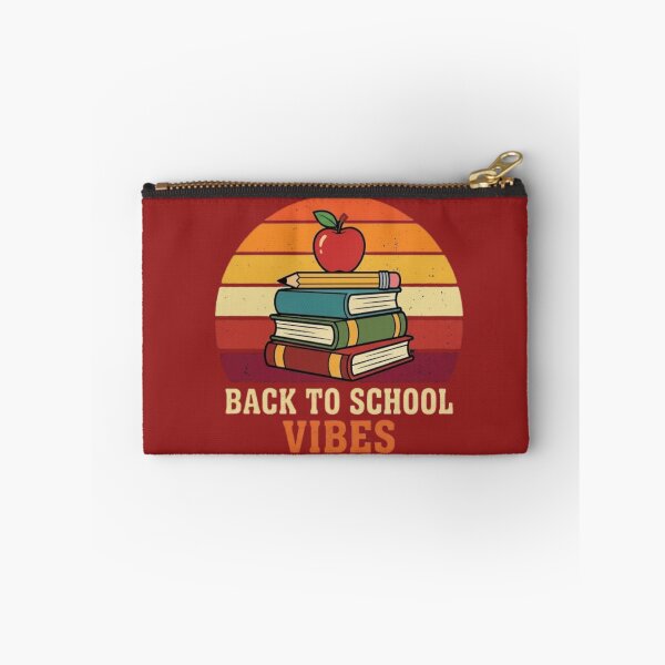Item preview, Back to School Vibes Book Stack Sticker designed and sold by lailakhalaf.