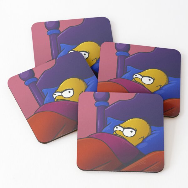 Item preview, Homer Simpson can’t sleep meme designed and sold by feannaart.