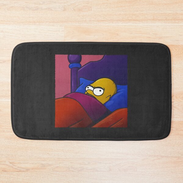 Item preview, Homer Simpson can’t sleep meme designed and sold by feannaart.