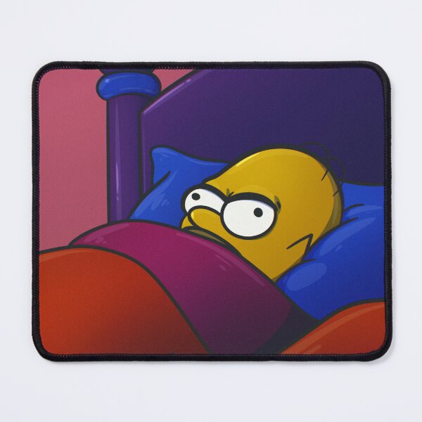 Item preview, Homer Simpson can’t sleep meme designed and sold by feannaart.