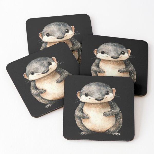 Item preview, Cute Cartoon Otter designed and sold by perijun.