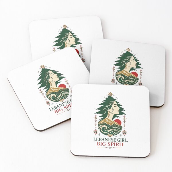 Item preview, Lebanese Girl Heritage Cedar Beirut Retro Design designed and sold by AMICO77.