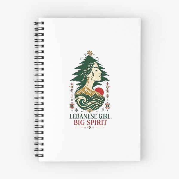 Item preview, Lebanese Girl Heritage Cedar Beirut Retro Design designed and sold by AMICO77.