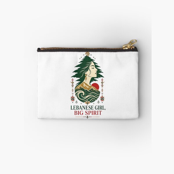 Item preview, Lebanese Girl Heritage Cedar Beirut Retro Design designed and sold by AMICO77.