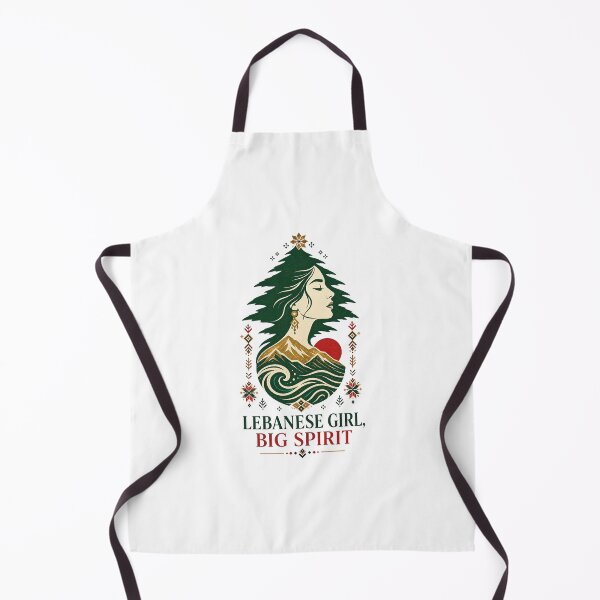 Item preview, Lebanese Girl Heritage Cedar Beirut Retro Design designed and sold by AMICO77.