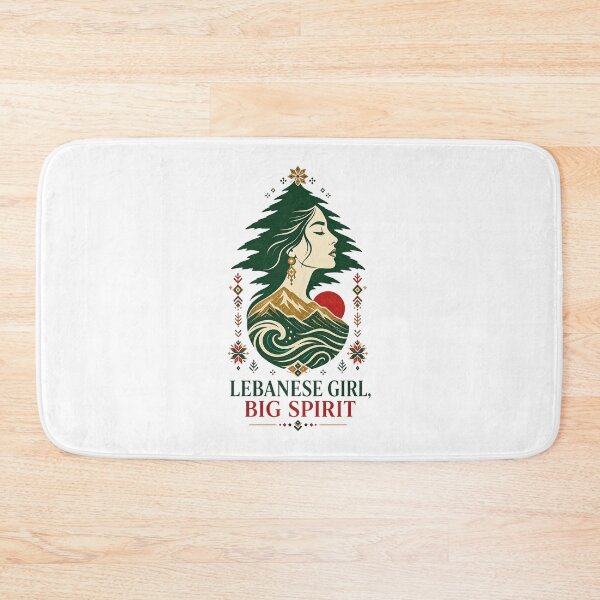 Item preview, Lebanese Girl Heritage Cedar Beirut Retro Design designed and sold by AMICO77.