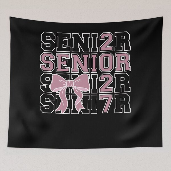 Item preview, Graduate Senior 2027 Pink Coquette Bow Class of 2027 Crosswords designed and sold by MathWare MathClips.