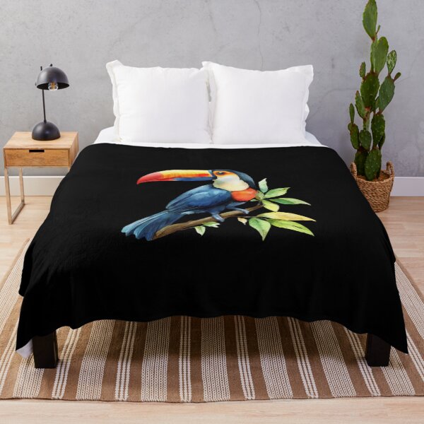 Item preview, Colorful Toucan on a Branch designed and sold by perijun.