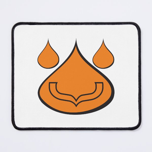 Item preview, Movemenbeer Orange Water Drop Smile Logo designed and sold by modghtr.