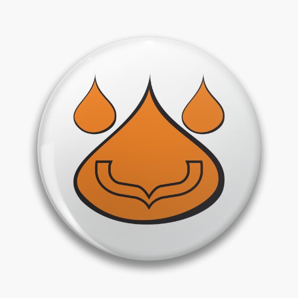 Item preview, Movemenbeer Orange Water Drop Smile Logo designed and sold by modghtr.