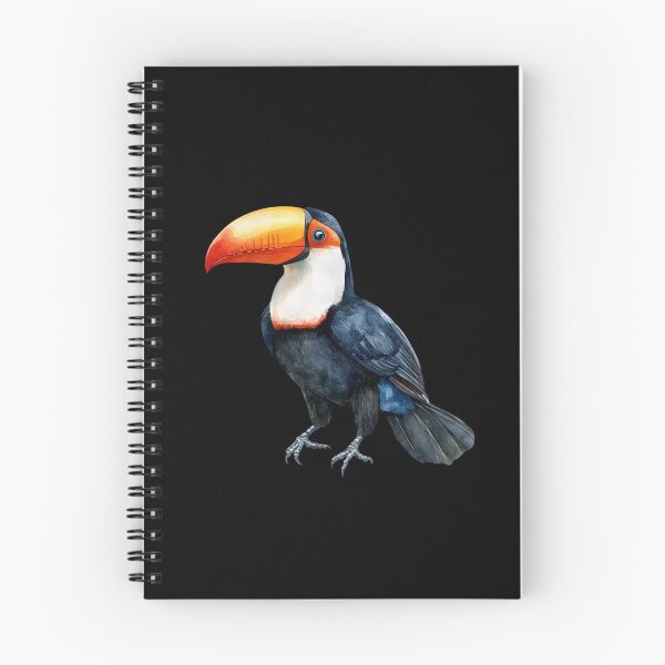 Item preview, Vibrant Toucan on White Background designed and sold by perijun.