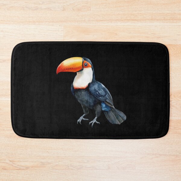 Item preview, Vibrant Toucan on White Background designed and sold by perijun.