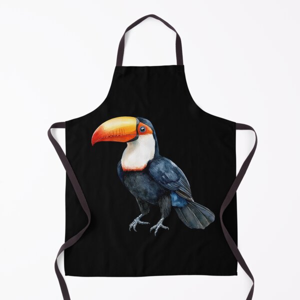 Item preview, Vibrant Toucan on White Background designed and sold by perijun.