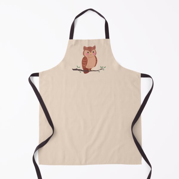 Item preview, Cute Brown Owl on Tree Branch designed and sold by winterpumpkin.