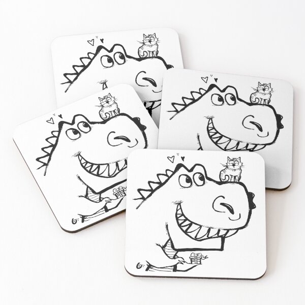 Item preview, T-Rex Gift Cat designed and sold by Grasdal.