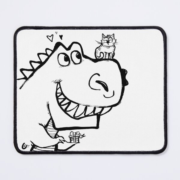 Item preview, T-Rex Gift Cat designed and sold by Grasdal.