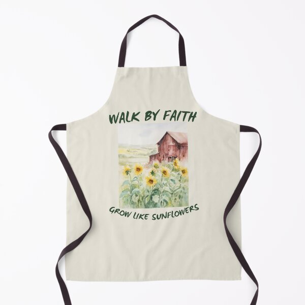 Item preview, Walk by Faith Country Sunflower Barn designed and sold by amusefullife.
