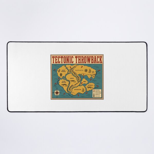 Item preview, Pangea Map Vintage Geology and Continental Drift Design designed and sold by AMICO77.