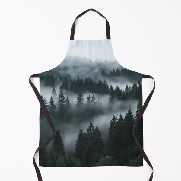 Item preview, Misty Forest Foggy Pine Trees Moody Woodland designed and sold by FrostyFrisby.