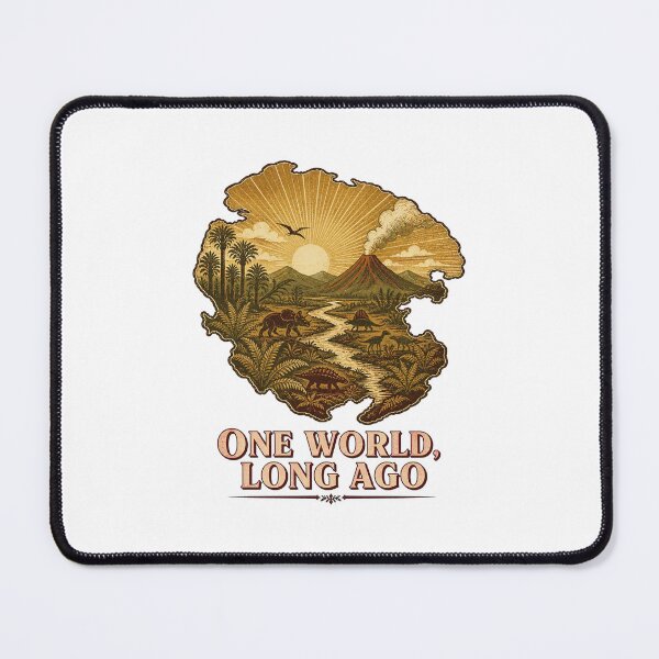 Item preview, Pangea Map Vintage Geology and Continental Drift Design designed and sold by AMICO77.