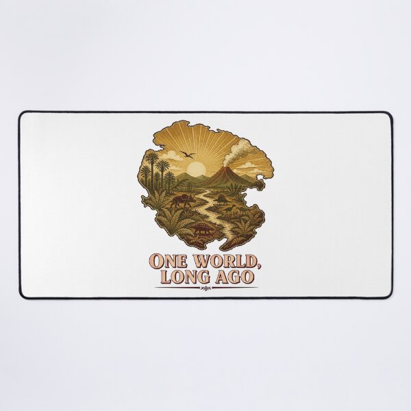 Item preview, Pangea Map Vintage Geology and Continental Drift Design designed and sold by AMICO77.