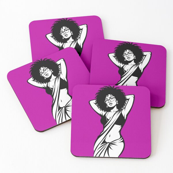 Item preview, Afro Desi Goddess | Blindian Beauty Illustration designed and sold by digitalbob60.