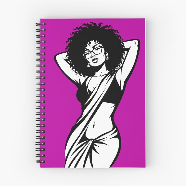Item preview, Afro Desi Goddess | Blindian Beauty Illustration designed and sold by digitalbob60.