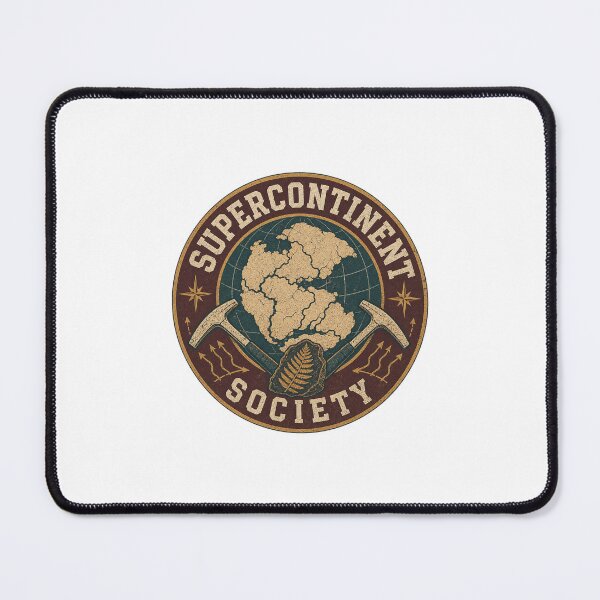 Item preview, Pangea Map Vintage Geology and Continental Drift Design designed and sold by AMICO77.