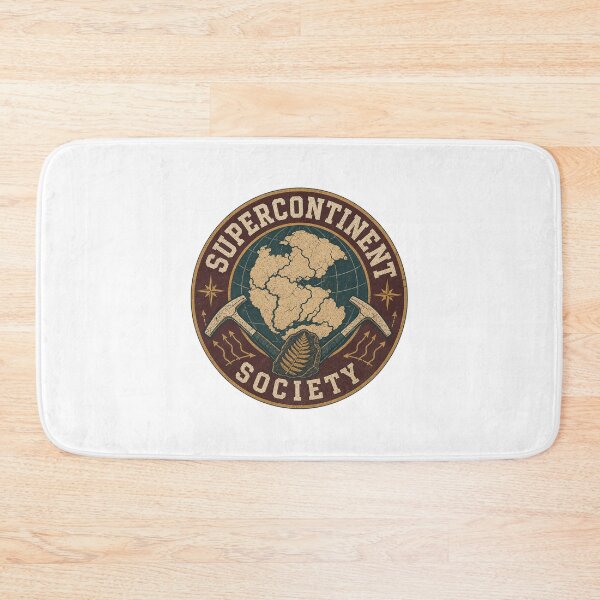 Item preview, Pangea Map Vintage Geology and Continental Drift Design designed and sold by AMICO77.
