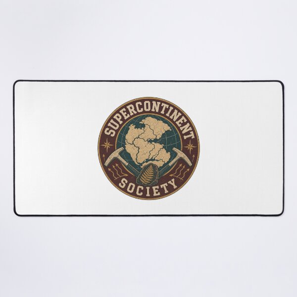 Item preview, Pangea Map Vintage Geology and Continental Drift Design designed and sold by AMICO77.
