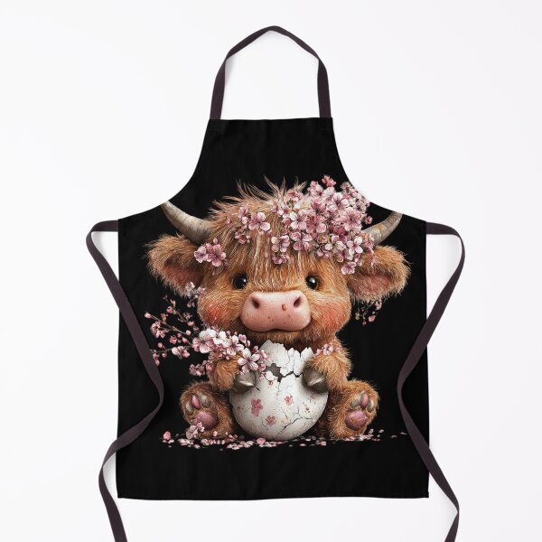 Item preview, Adorable Calf with Cherry Blossoms designed and sold by perijun.