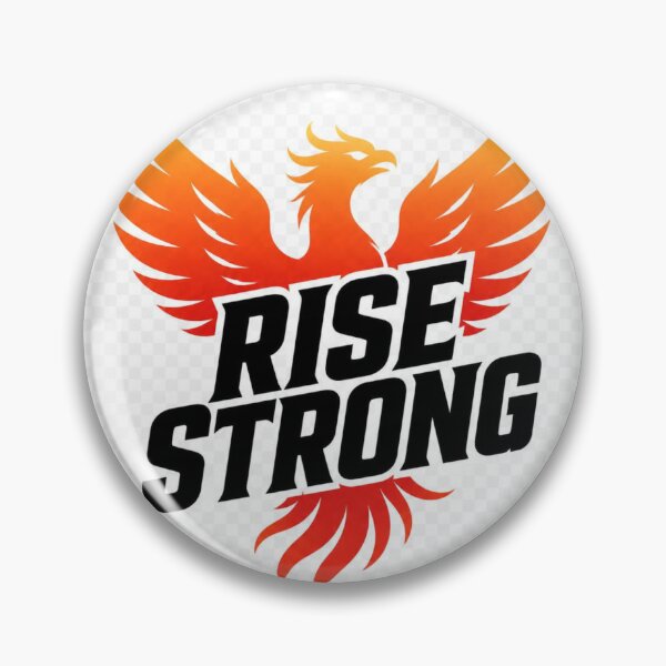 Item preview, Rise Strong Motivational Quote T-Shirt | Inspirational Strength & Resilience Design designed and sold by Paltooproducts.