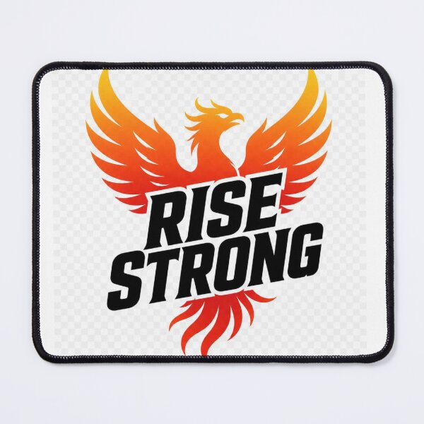 Item preview, Rise Strong Motivational Quote T-Shirt | Inspirational Strength & Resilience Design designed and sold by Paltooproducts.